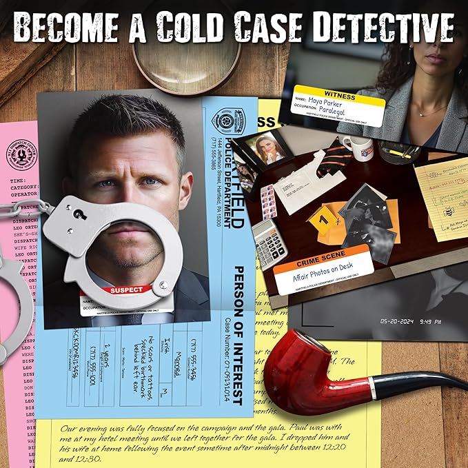 Unsolved Case Files | Ortiga, Vanessa - Cold Case Murder Mystery Game - Can You Solve The Crime?