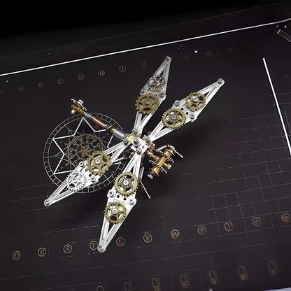 Mechanical Metal DIY 3D Insect Brass Puzzle (Dragonfly B)