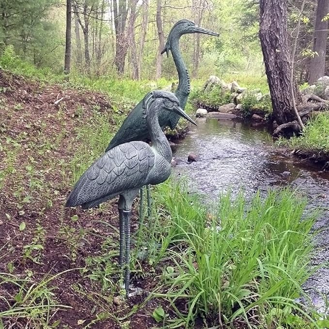 Achla Designs Great Blue Heron Garden Statue