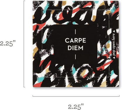 Compendium ThoughtFulls Pop-Open Cards — Carpe Diem — 30 Pop-Open Cards, Each with a Different Inspiring Message Inside