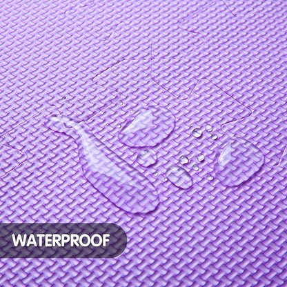 Foam Play Mat for Kids，25Pcs Square Interlocking Puzzle Floor Mat，Baby Play Mat Floor Mat Foam Puzzle Playmat for Toddlers with Fence（Fruit-CSH008