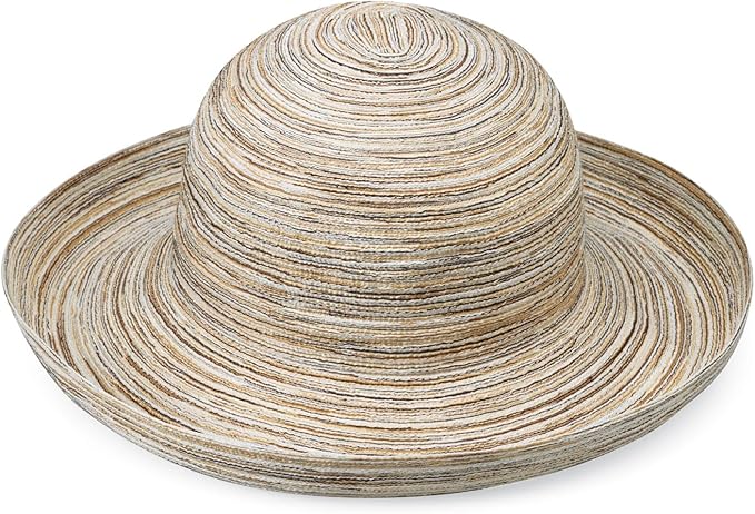 Wallaroo Hat Company Women’s Sydney Sun Hat - UPF 30+ Sun Protection, Packable, Adjustable, Medium - Beach, Travel, Wide Brim