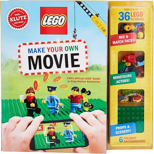 Klutz Lego Make Your Own Movie, Multicolored