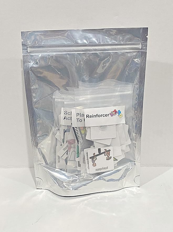 60 Loose Laminate Cards Add Ons -Great Visual Tools for Structure at Home, School & in The Community -. (Extra Loose Cards, Reinforcers,School Act,Outings (60Cards)