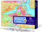 GeoToys Metropuzzle, Boston Jigsaw Puzzles 1000 Pieces, Detailed City Map Geography Puzzle, Challenging Adult Puzzle, Fun Puzzles for Adults, Family Puzzles, US City Map Poster Included