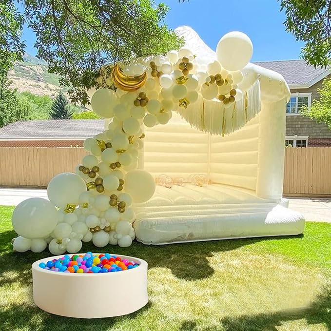 Realhaha Ball Pit Balls 50 100 200 500 Play Balls Plastic Balls for Baby Girls Toddlers Kids Play Tent Pool Playhouse Playpen Party Decoration