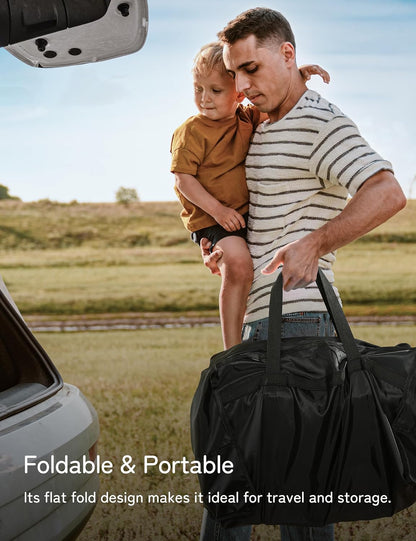 besrey Baby Backpack Carrier, Toddler Hiking Backpack with Safety 3-Height Seat, Adjustable Straps&Waist Belt, Foldable Frame Lightweight Large Capacity Child Carrier for Hiking (Klevin Blue)