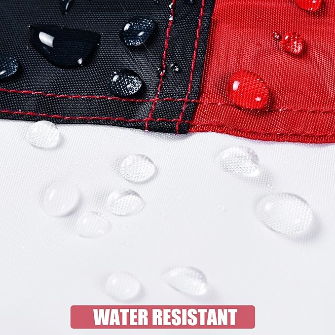 American Flag 20x30 Ft, Outdoor Premium US Flags, Heavy Duty Durable, 420D Oxford Nylon, Embroidered Stars, Brass Grommets