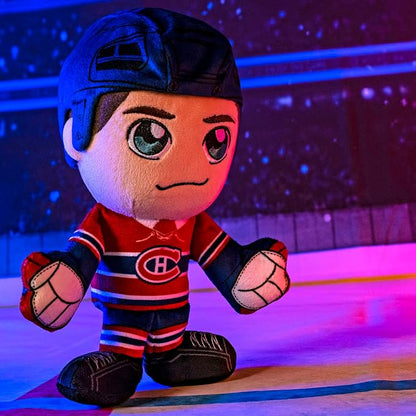 Bleacher Creatures Montreal Canadiens Cole Caufield 8" Kuricha Plush - Soft Chibi Inspired NHL Superstar