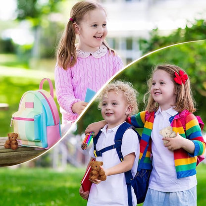 6 Pieces Mini Bear Plush Stuffed 4 Inch Small Bear Bulk Animal Toys for Baby Shower Party Favors Tiny Soft Doll Gifts for Graduation Keychain Bag Charm Supplies(Brown)