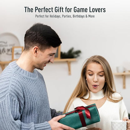 More Or Less? Trivia Card Game - Compact & Fun - Ideal for Travel, Families, Game Nights 5 Trivia Categories: Random, Places, Science & Tech, Nature and Entertainment