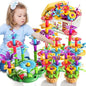 Girl Toys for 2 3 4 5 6 Year Old Girls Birthday Gift, Flower Garden Building Toys Set for Girls Toddlers Kids Ages 3-5, Building Educational Stem Toys