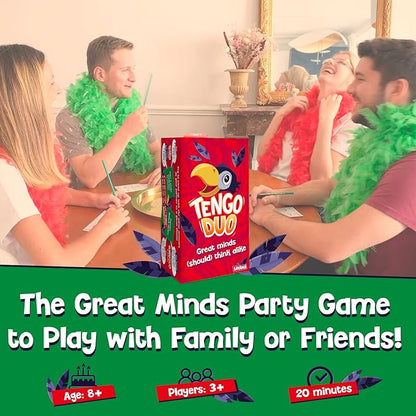 SAVANA Tengo Duo - Great Minds Only Matching Party Game | 3+ Players | Family Game for Kids and Adults