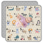 Baby Play MAT 59" X 59", Soft Thickened Anti-Slip Baby Mat for Floor Playpen, Foldable and Machine Washable Baby Crawling Mat