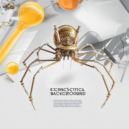 Mechanical Metal DIY 3D Insect Brass Puzzle (Golden Spiders)