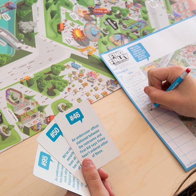 Fat Brain Toys Find Finley - New Deduction Game for Ages 8 to 12