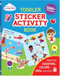 Toddler Sticker Activity Book Includes 500+ Stickers - Learn ABCs, Counting, Colors and More for Kids Ages 2 - 5 (Start Little Learn Big Series)
