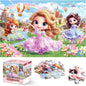 Jumbo Floor Puzzle for Kids,48 Piece Princess Large Jigsaw Puzzles,Puzzle for Toddler Ages 3-5,Preschool Educational Intellectual Development Toy Gift for Boys & Girls Ages 4-8