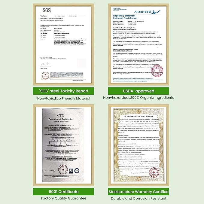 Raised Garden Bed 5x2x1.4 Ft Planter Box for Outdoor - Zinc-Aluminum-Magnesium Stainless Steel Durable Metal Garden Beds Kit for Vegetables, Flowers, Herbs and Succulents, Deep Grey