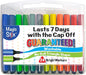 The Pencil Grip Magic Tri Stix, Non-Toxic and Washable Markers For Kids, 24 Assorted Stix Markers, TPG-397
