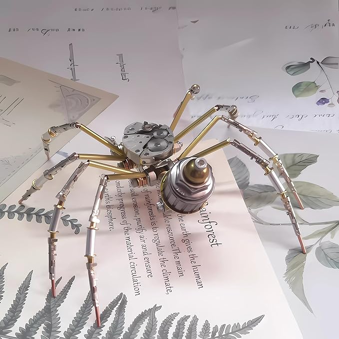 Mechanical Metal DIY 3D Insect Brass Puzzle (Mechanical Spider)