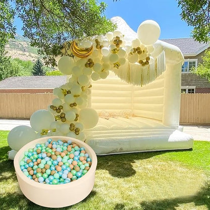 Realhaha Ball Pit Balls 50 100 200 500 Play Balls Plastic Balls for Baby Girls Toddlers Kids Play Tent Pool Playhouse Playpen Party Decoration