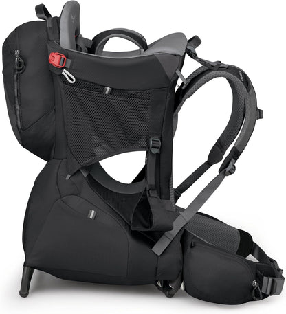 Osprey Poco Premium Child Carrier Backpack - Deluxe Kid Carrier for Hiking with Built-in Sunshade, Removable Daypack, and Adjustable Fit - Premium Comfort for Parent and Child