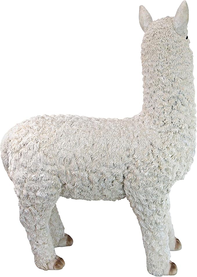 Design Toscano The Alpacalypse of Alpaca Garden Statues: Large