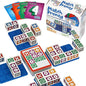 Funwares Match Frenzy: Portable Pattern Matching Puzzle Game, Family Mini Board Games, Perfect for Travel & Home Play, Road Trip Activities for Kids and Adults, Quick Set-Up - 4-Player