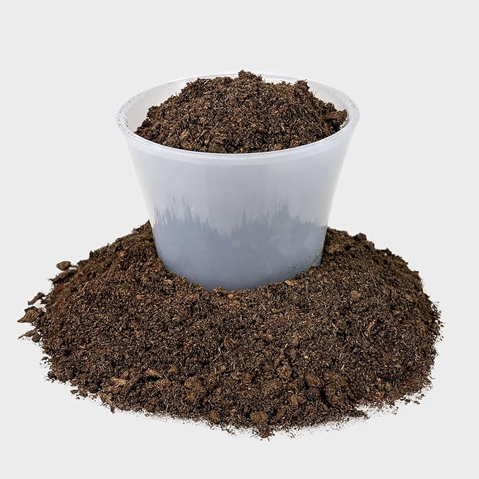 Premium Natural Sphagnum Peat Moss - Gardening Soil Amendment and Carnivorous Plant Soil Media by Gardenera (5 Quart Bag)
