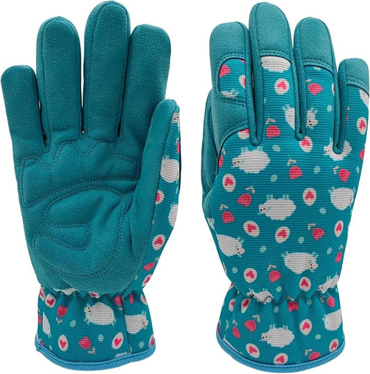 Kids Gardening and Garden Gloves for Toddler,Children's Yard Work Glove,Gift,Cute Pattern,Age3-8