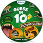 Skillmatics Guess in 10 Animal Picture Clues, Perfect for Boys, Girls, Kids, and Families Who Love, Card Games, Educational Games, Board Games, Gifts for Ages 6, 7, 8, 9 and Up