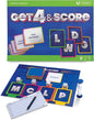 SimplyFun Get 4 and Score - A Communication Game for Kids That Tests Your Memory and Vocabulary Skills! - Educational Learning Game - 2 to 8 Players - for Kids Ages 8 & Up