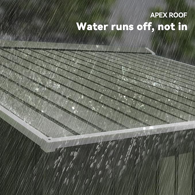 Outsunny 9' x 6' Outdoor Storage Shed, Garden Tool Metal Shed with Foundation Kit, Double Lockable Door, Air Vents and Sloping Roof, for Backyard, Patio, Lawn, Green