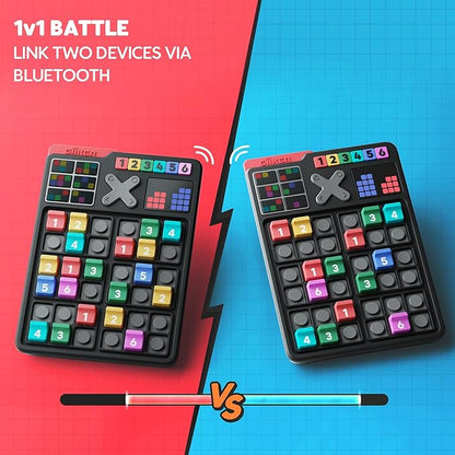 GiiKER Smart Sudoku Puzzle Games, Original 2500 Challenges Sudoku for Kids, Brain Teaser Puzzle for Kids, Travel Games Birthday Gifts for Boys Girls, Easter Basket Stuffers Toys for All Ages