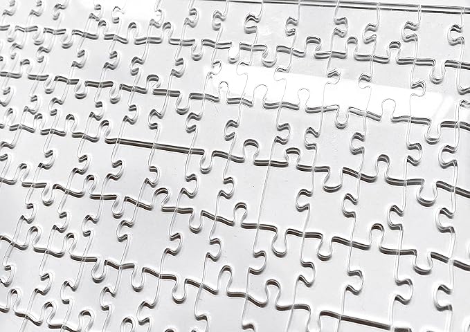 The Clearly Impossible Puzzle 100, 200, 500, 1000 Pieces Hard Puzzle for Adults Cool Difficult Puzzles Clear Hardest Puzzle - Difficult Funny Puzzle for Adults (1000 Piece)