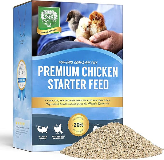 Small Pet Select - Chicken Starter Feed (Corn-Free/Soy-Free/Non-GMO), 20lb