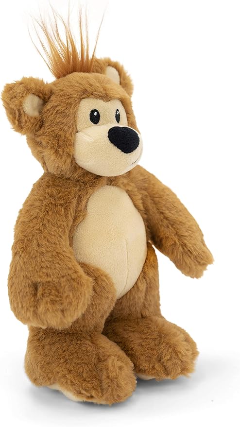Plushible Pawley The 10" Teddy Bear Stuffed Animal - Standing Teddy Bear Plush Toy with Embroidered Details, Soft Stuffed Toy for Babies, Toddlers & Kids, Ideal for Birthdays & Special Occasions