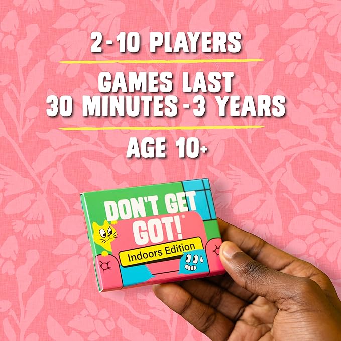 Big Potato Don't Get Got: Indoor Edition | Award Winning Secret Missions Party Game for Adults and Family