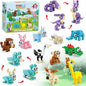 1 in 3 form transformatinon Party Favors Kids Building Blocks Sea Animals 12 Packs Party Favors BuildingSet for Birthday, Goodie Bag Stuffers,Classroom Prizes,Easter for Boys andGirls Ages 6-12