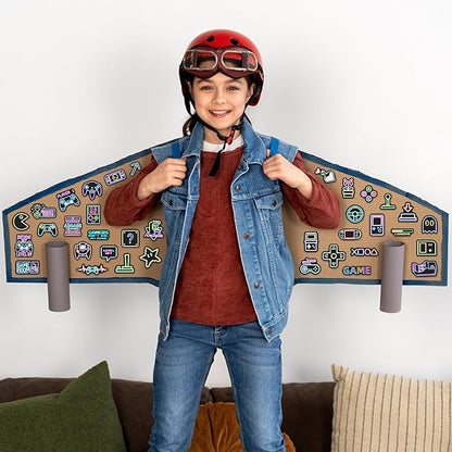 51 Pcs Neon Game Stickers for Kids, Gamer Inspirational Sticker for Water Bottle, Vinyl Waterproof Laptop Decals for Teens Girls Boys, Students Adults Sticker Pack