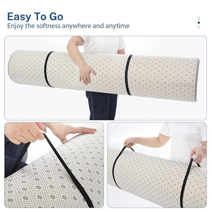 Large Thick Baby Play Mat for Floor,Padded 74x50 Playpen Mat,Foam Tummy Time Mat,Soft Support&Plush Feel Nursery Rug,Non Slip for Toddler,Infants,Kids Play,Yoga,Baby Crawling Mat (Light Grey)