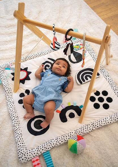 Manhattan Toy Wimmer Seek & Explore Double-Sided Tummy Time Mat for Infants and Toddlers