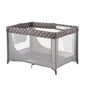 Pamo Babe Portable Crib Baby Playpen with Mattress and Carry Bag Grey