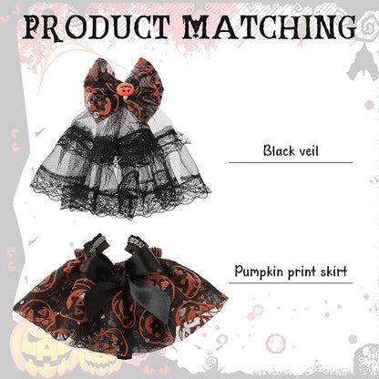 1 Sets 17cm Doll Clothes Set(6.7inch), Dress up Doll Clothing Set Adorable Replacement Stylish Have a Seat Outfit (Halloween A Style)
