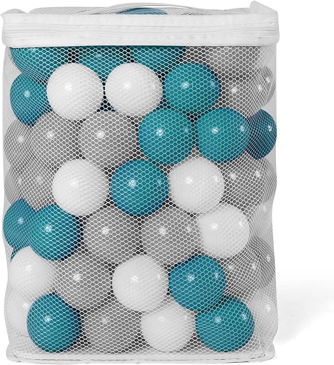 Realhaha Ball Pit Balls 50 100 200 500 Play Balls Plastic Balls for Baby Girls Toddlers Kids Play Tent Pool Playhouse Playpen Party Decoration