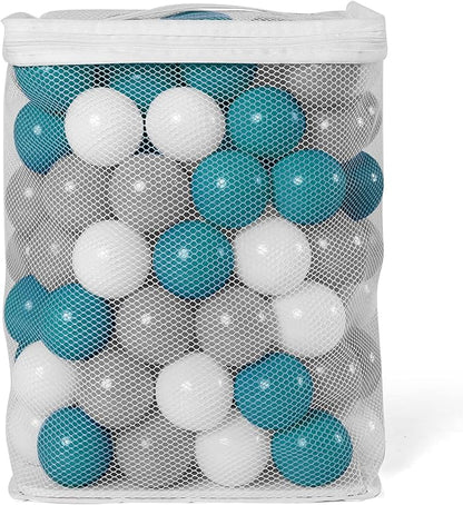 Realhaha Ball Pit Balls 50 100 200 500 Play Balls Plastic Balls for Baby Girls Toddlers Kids Play Tent Pool Playhouse Playpen Party Decoration