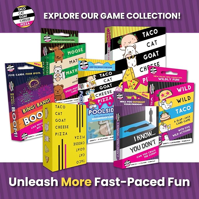 I know... You Don't Strategic Card Game for Family Game Night by Taco Cat Goat Cheese Pizza | Easy to Learn | Fast 10 Minute Rounds | Fun for Kids, Teens, and Adults | 3 - 7 Players