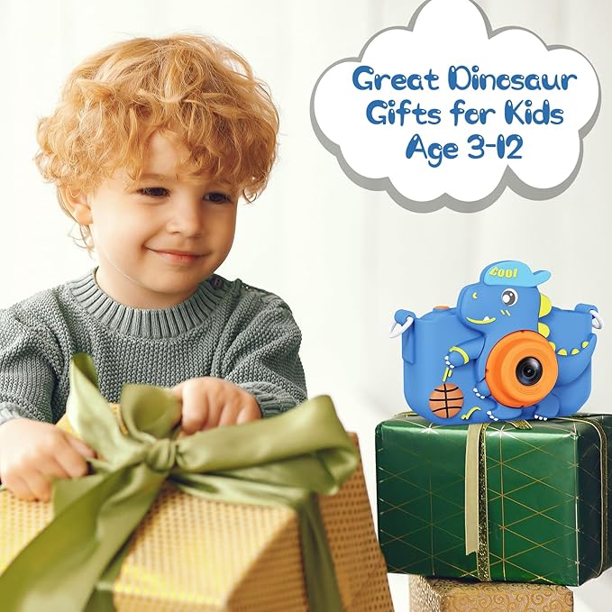 Kids Camera, Children's Camera for Kids Girls Boys, Toddler Camera Digital Camera for Kids, Christmas Birthday Gifts Toys for 3-12 Years Old Girls Boys, 1080P HD Selfie Video Camera with 32G SD