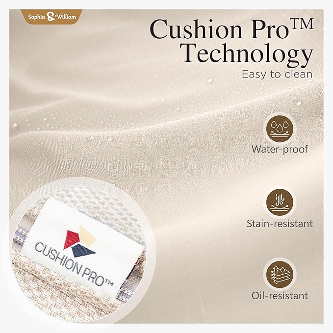 Sophia & William 7 Pieces Cast Aluminium Patio Dining Set for 6, Outdoor Swivel Rocking Chairs and Rectangular Table with 2.3" Umbrella Hole for Porch Backyard Deck, Bronze